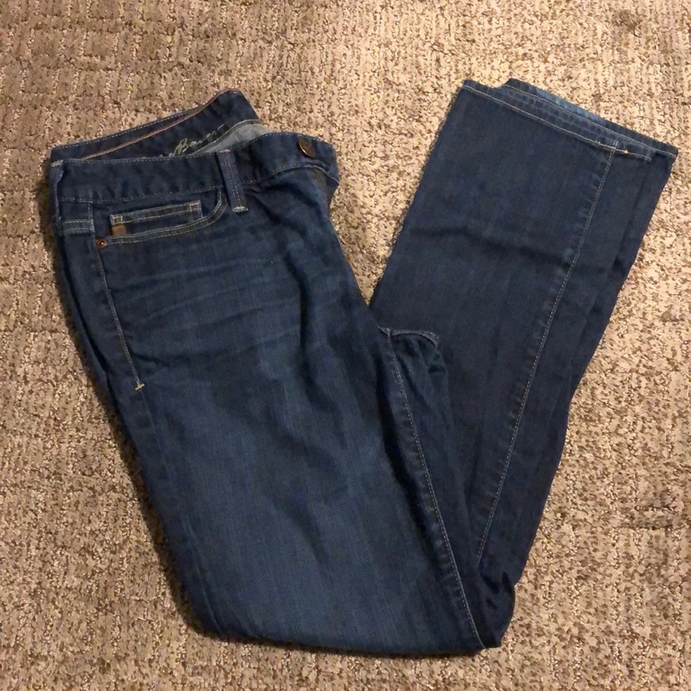 Womens Eddie Bauer Modern Slim Straight jeans
